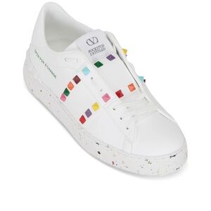 Valentino Garavani Multi Colored Rockstud Sneakers